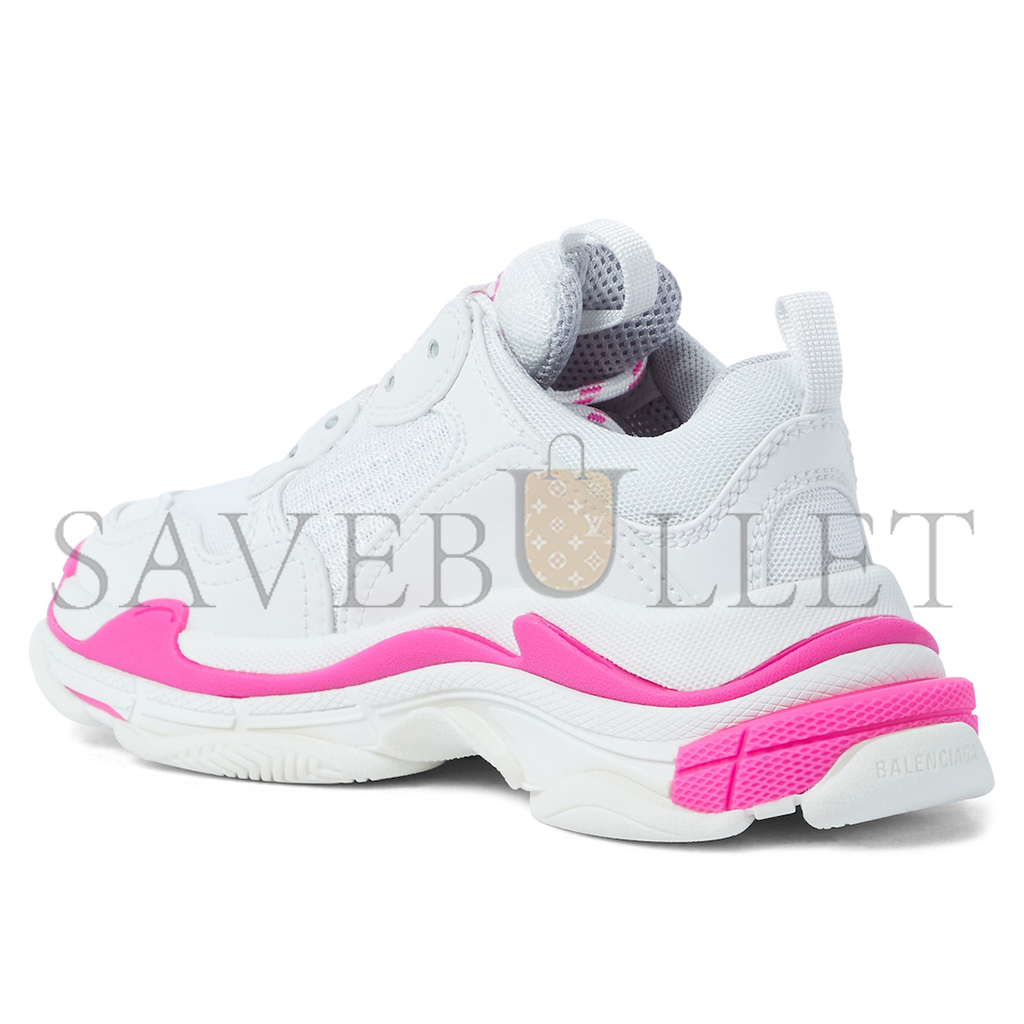 BALENCIAGA TRIPLE SFLUO PINK WHITE 524039W2CA35390