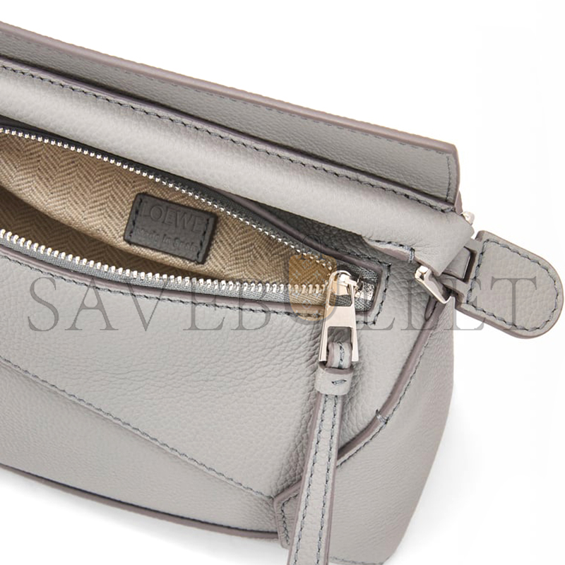 LOEWE MINI PUZZLE EDGE BAG IN SOFT GRAINED CALFSKIN A510P88X16-1150 (18*12.5*8cm)