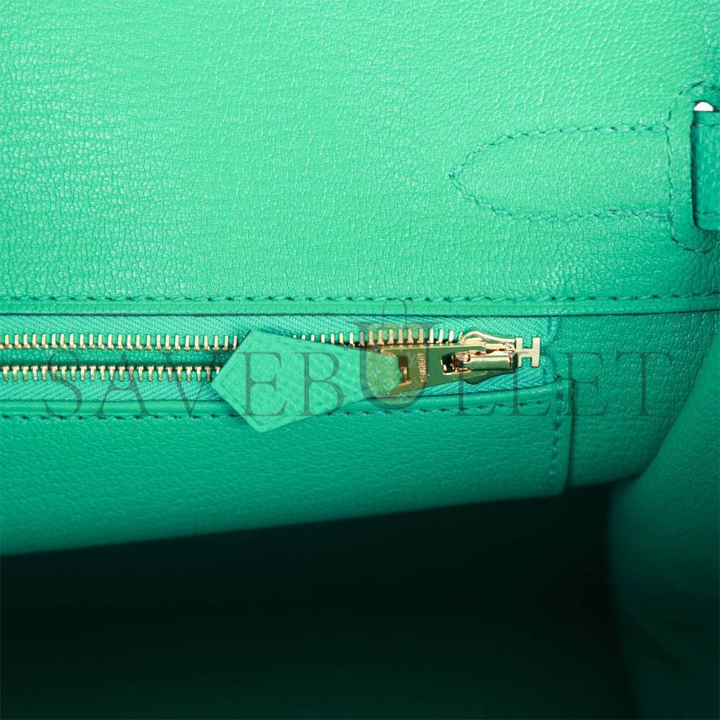 HERMES BIRKIN 30 VERT JADE EPSOM GOLD HARDWARE (30cm)