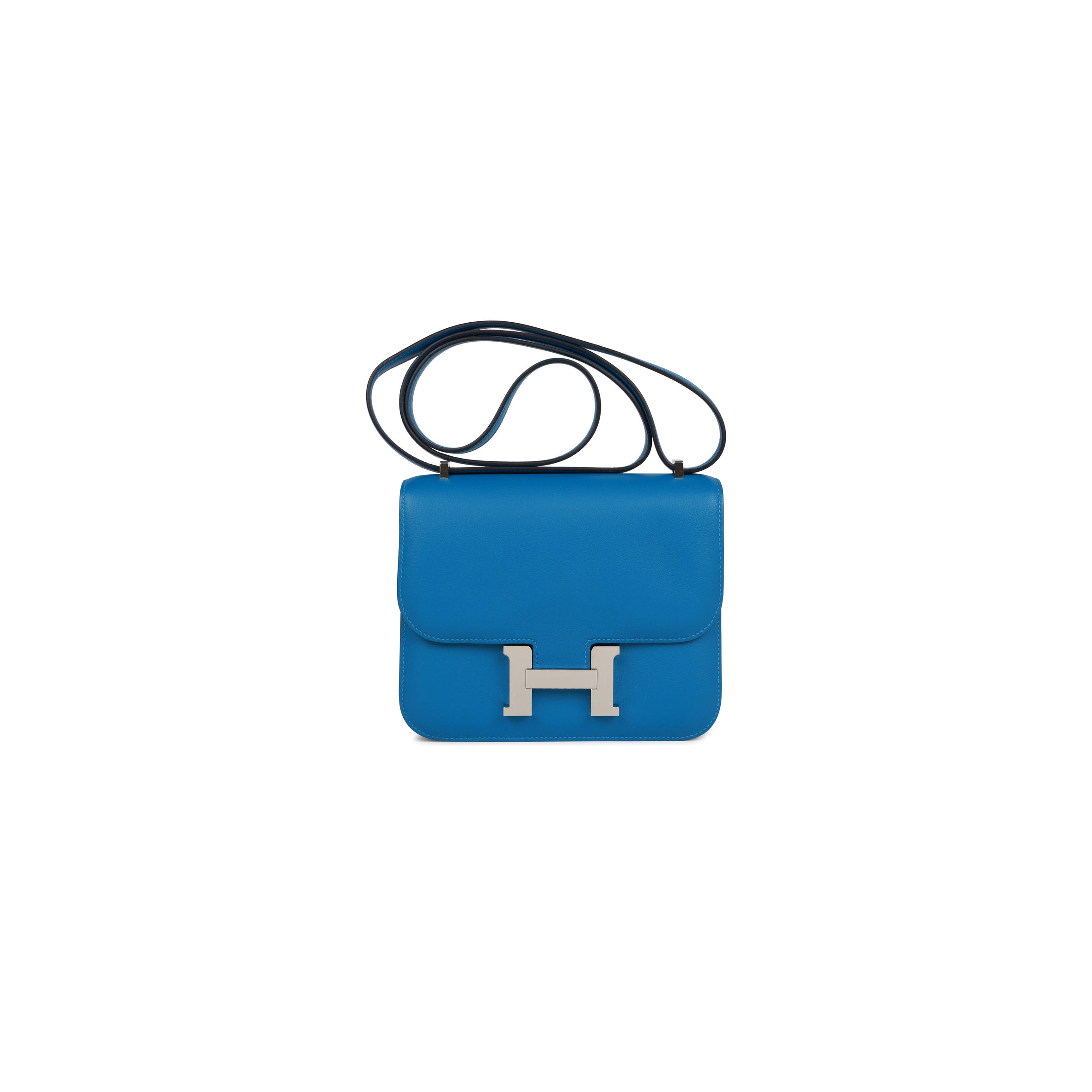 HERMES CONSTANCE 18 MYKONOS VERSO EVERCOLOR PALLADIUM HARDWARE (18cm)