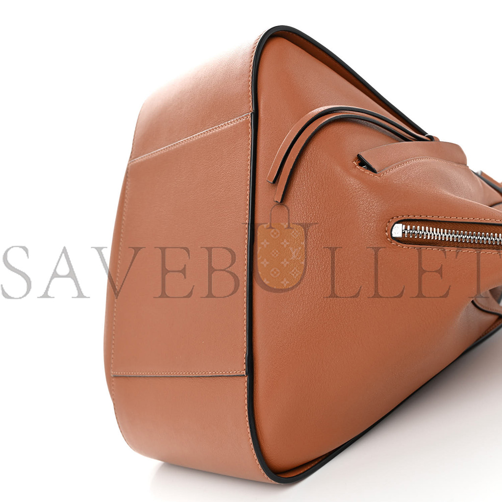 LOEWE CALFSKIN SMALL HAMMOCK SHOULDER BAG TAN (30*25*13.5)