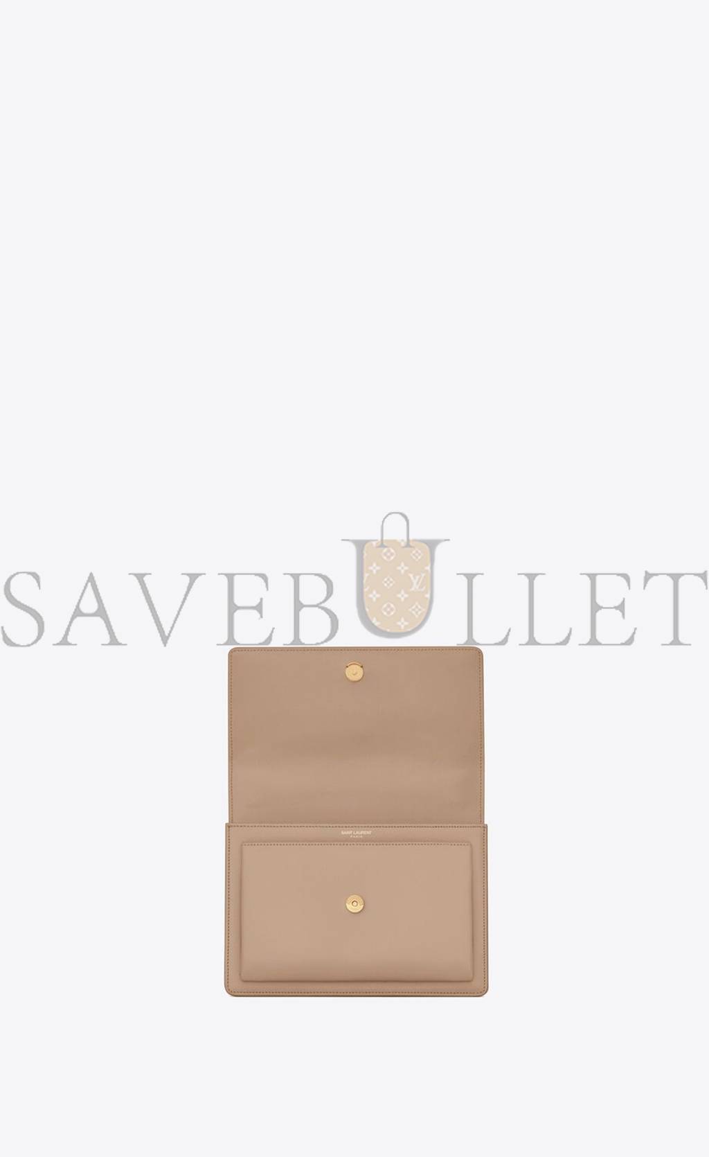 YSL SUNSET MEDIUM CHAIN BAG IN SMOOTH LEATHER 442906D420W2721 (22*16*6.5cm)