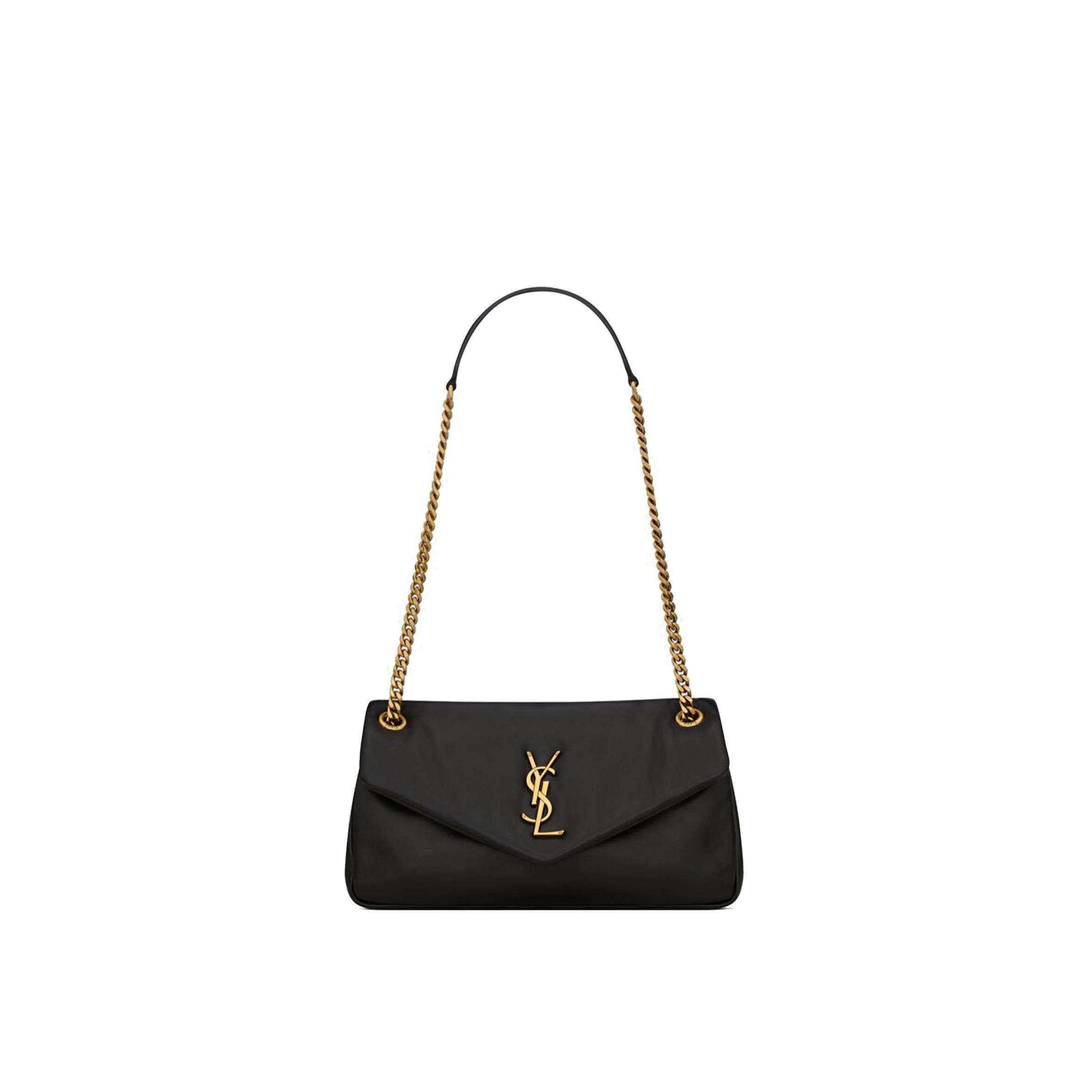 YSL CALYPSO IN LAMBSKIN 734153AACQO1000 (26*14*7cm)