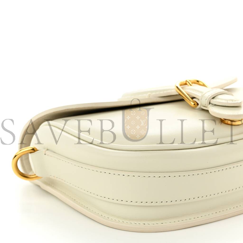 DIOR BOX CALFSKIN SMALL BOBBY BAG WHITE (19*15*5.1cm)